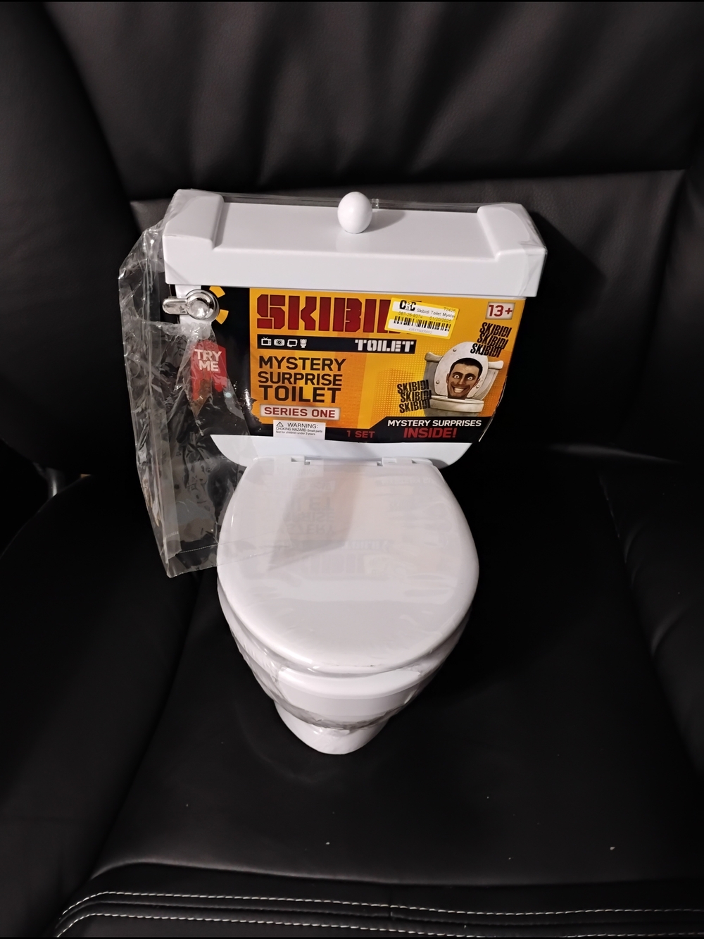 Skibbidi Mystery Surprise Toilet Toy - White